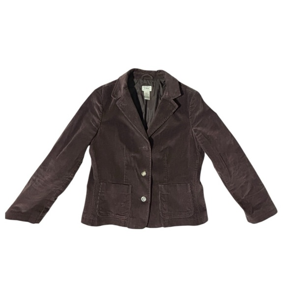L. L. Bean Woman’s Corduroy Blazer, Brown. Medium? - Picture 4 of 11